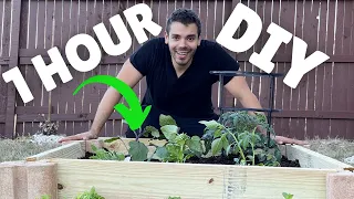 Herb Garden Beginners Guide | Gardening Basics | 1 HOUR DIY GARDEN 🌿