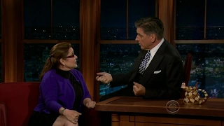 Late Late Show with Craig Ferguson 5/31/2012 Carrie Fisher, Tony Hale