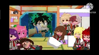 class 1-a react to izuku midoriya (deku🥦)