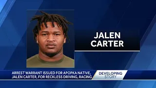 Apopka native, NFL prospect Jalen Carter to be arrested for racing after teammate's death