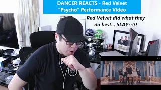 DANCER REACTS - Red Velvet 레드벨벳 "Psycho" Performance Video REACTION