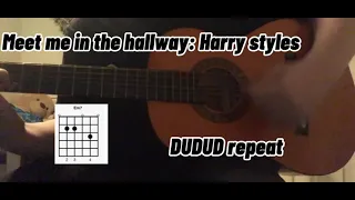 Meet me in the hallway: guitar tutorial