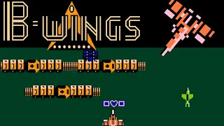 B-wings (FC · Famicom) video game port | full game completion session for 1 Player (two runs) 🎮