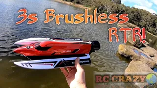 Wltoys WL915 brushless 3s boat!