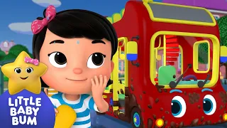 ⭐This is The Way We Wash the Bus⭐ LittleBabyBum - Nursery Rhymes for Kids