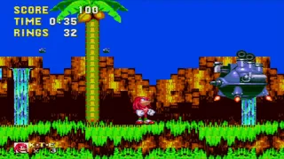 Sonic 3 - Angel Island Zone (Act I) - No Pressing Left or Right Challenge