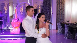 Невеста поет на свадьбе! Песня на свадьбу! Cover 30.02 ( звезды в лужах)#MFYRND