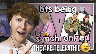 THEY'RE TELEPATHIC! (BTS Being Synchronized | Reaction)