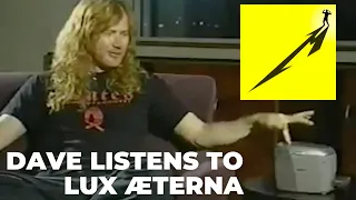 Dave Mustaine Listens to Lux Æterna for the 1st Time