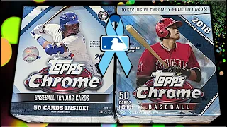 My Fathers Day Gift 2018 & 2019 Topps Chrome MEGA Boxes!!!