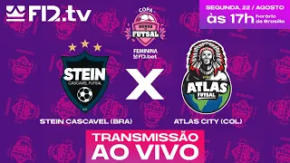 STEIN CASCAVEL (BRA) X ATLAS CITY (COL) - Copa Mundo do Futsal F12.bet Feminino 2022