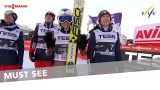 2nd place for Poland in Team Flying Hill - Vikersund - Ski Jumping - 2017/18