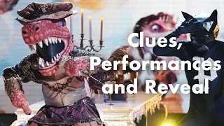 T-Rex | Clues, Performances and Reveal | Season 3 | THE MASKED SINGER