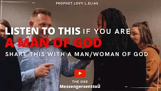 MEN OF GOD ⚠️ | THIS IS FOR YOU | BY PROPHET LOVY L.ELIAS #prophetic #manofgod #lifestyle #bible