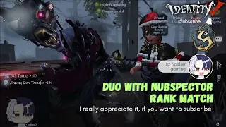 Duo With Nubspector, Painter vs lizard | IDENTITY V