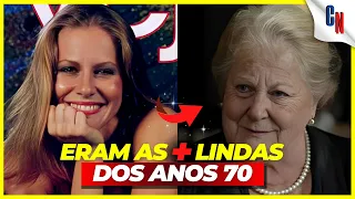 ANTES E DEPOIS DAS 35 ATRIZES DA GLOBO MAIS BELAS DA DÉCADA DE 70!