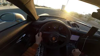 Porsche 911 991.2 GT3 (Manual) - POV: Casual sunrise drive