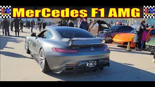 Mercedes AMG GTR F1 at CARS AND COFFEE  (FUELED UP MEET)