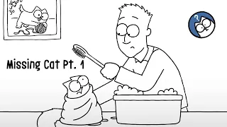 Bath Time | Missing Cat Pt. 1 | Simon's Cat Extra