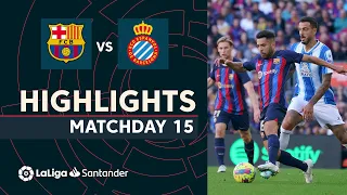 Highlights FC Barcelona vs RCD Espanyol (1-1)