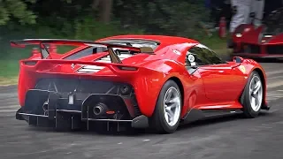 BEST OF Ferrari Sounds at Festival of Speed | P80/C, FXXK EVO, SP3JC, F40LM, 812 & More!