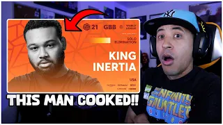 King Inertia 🇺🇸 I GRAND BEATBOX BATTLE 2021 WORLD LEAGUE I Solo Elimination (Reaction)