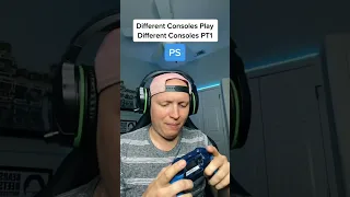 Consoles play different consoles PT1 #funny #comedy #gamer #gaming #relatable