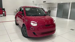 NEW CAR - Fiat 500E (RED) 42kw 118hp Auto in Red - 047700