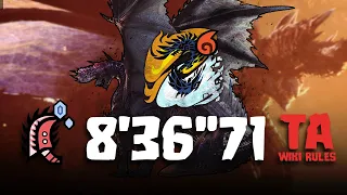 MHW IB (PS4): Alatreon (FIRE) GS Solo TA Wiki Rules 8'36"71 宵の恒星