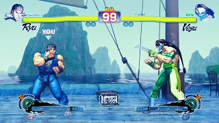 Classic Ryu vs Vega (Hardest) Ultra Street Fighter IV..