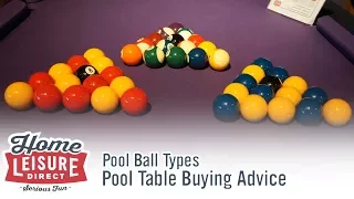 What are the Differences Between Certain Pool and Snooker Balls? - Pool Table Buying Advice