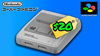 Repairing a $20 Super Famicom