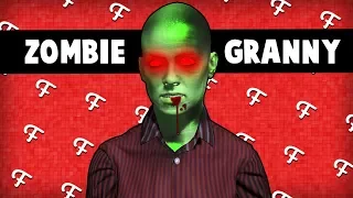 Granny Simulator: Infecting Zombie Pills, Eating The Baby, Police Officers! (Comedy Gaming)