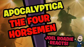 Apocalyptica | The Four Horsemen ft. Rob Trujillo - Roadie Reacts
