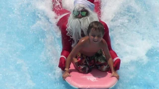 Surf with Santa in Galveston!