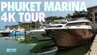 MILLIONAIRE YACHTS @ PHUKET Royal Marina - 4K Tour