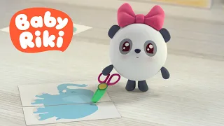 BabyRiki RO - Jocul codițelor | Ariciul și Pandy învață animalele | Desene animate educative