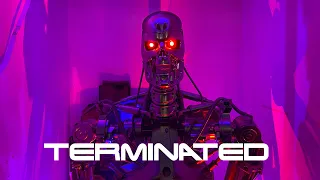 Finishing The Terminator T-800 Endoskeleton from Agora Models Packs 11 and 12