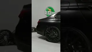 BMW 7 Series Full Matte Satin Black Wrap