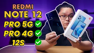 Redmi Note 12 Pro 5G, Redmi Note 12 Pro 4G, Redmi Note 12S: Everything you need to know