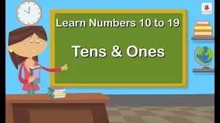 Learn Numbers 10 to 19 | Mathematics Grade 1 | Periwinkle