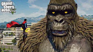 GTA 5 - Doctor Strange VS King Kong | Epic Death Battle!