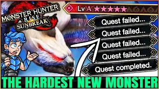 Title Update 1 is Too Easy According to YOU - Hardest New Monster - Monster Hunter Rise Sunbreak!