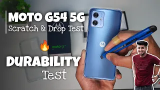 Moto G54 5G Durability Test | Scratch & Drop Test