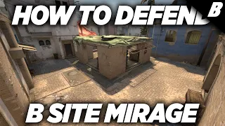 How To Defend B Site Mirage As A Team Effectively For Easy Wins!