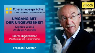 Umgang mit der Ungewissheit - Digitale Welt und analoge Kontrolle