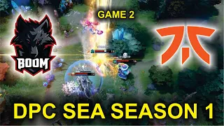 BOOM vs FNATIC GAME 2 - DPC SEA Tour 1: Division I Dota 2 Highlights