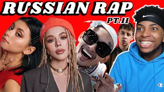 REACTING TO RUSSIAN RAP PT.11 || THIS WAS ALL OVER THE PLACE😂