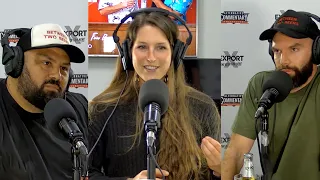 Eliza McCartney tells a dirty joke