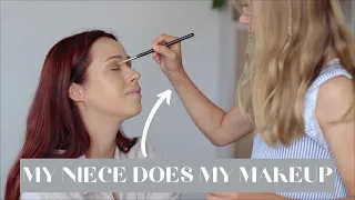 My Niece Does My Makeup Again (4 years later) | Rutele